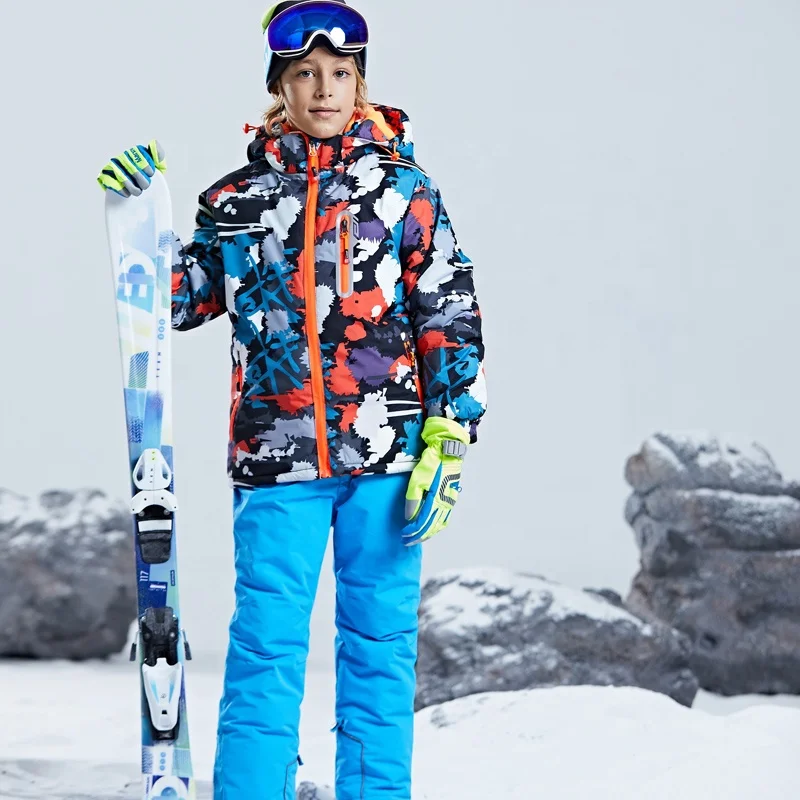 
Wholesale Kids Snow Winter Sports Waterproof Skiing Snowboard Jacket 