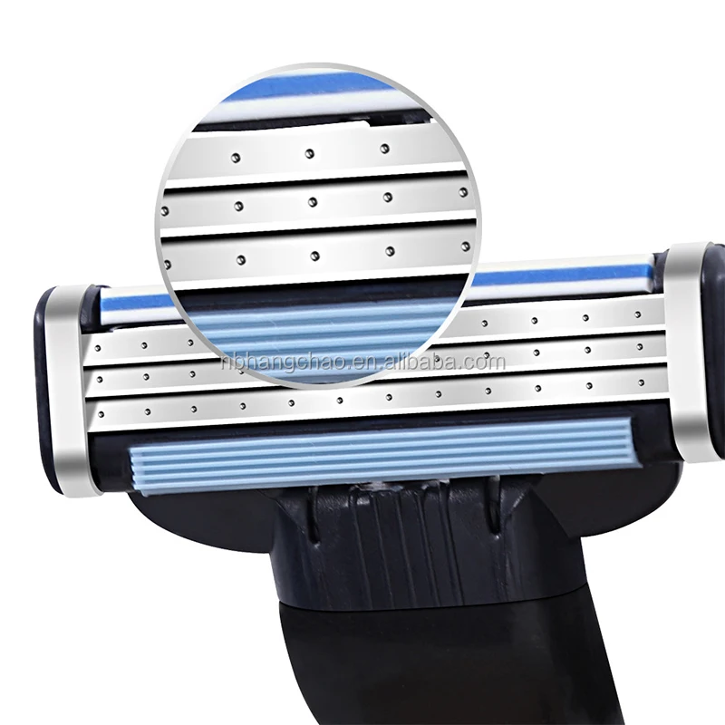 Triple Blade Feature razors shaving razor changeable cartridge triple blade