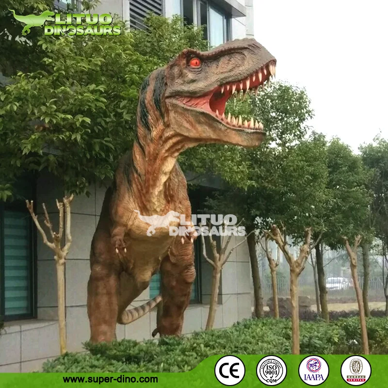 Playground Fiberglass Dinosaurs Sculpture T Rex