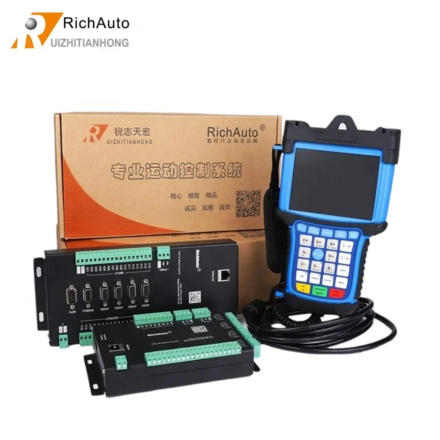 Control 8Ft x 4Ft CNC Router For Woodworking And Advertisement  4 axis dsp controller Richauto B58 usb cnc controller richauto