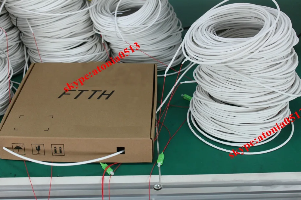 ABS IP55 Indoor 2-Port Fiber optic junction box Fiber Optic Wall Face Plate Outlet terminal box