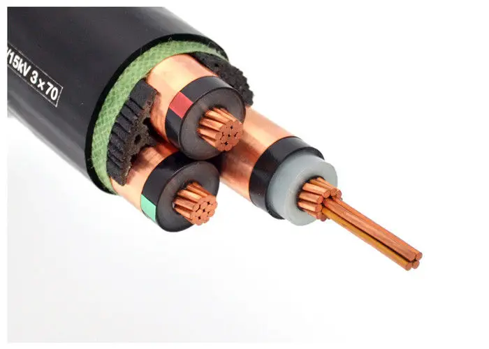 12/20kv Single Core 185 Sq mm Copper Conductor XLPE Insulation Aluminum Wire Armoured Power Cable