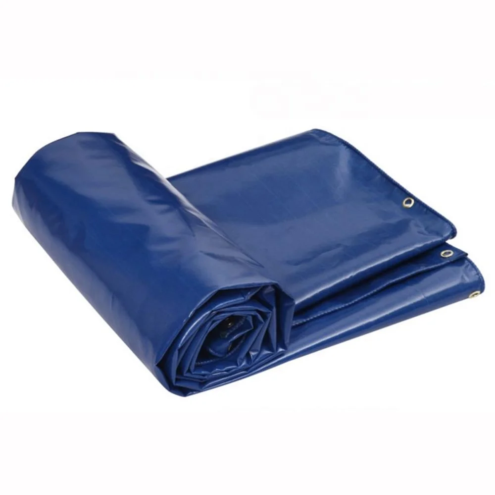 Plastic Polyester Nylon Heavy Duty Blue Waterproof PVC Tarpaulin Cover