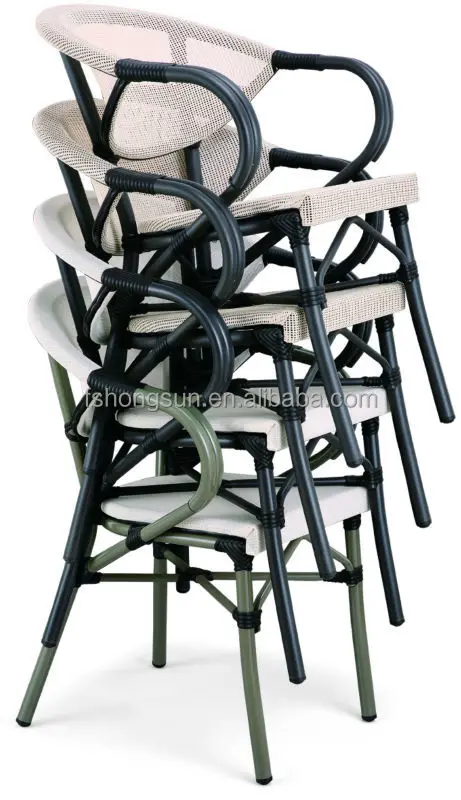 aluminium bamboo chair