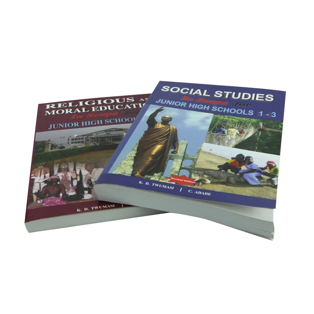 
Wholesale Cheap Custom Colorful Educational College Textbook Printing with High Quality 