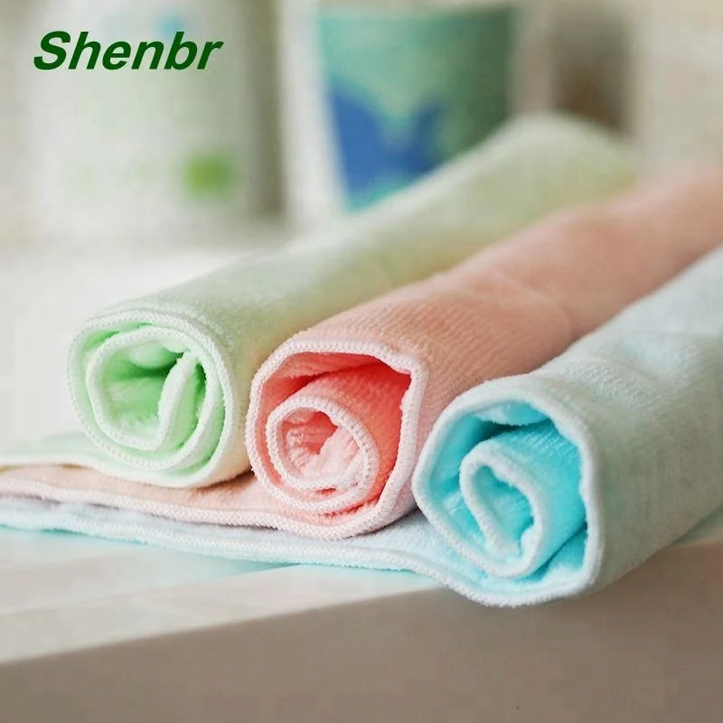 100% Thailand Natural Latex Hemp Microfiber Washcloth Baby Muslin