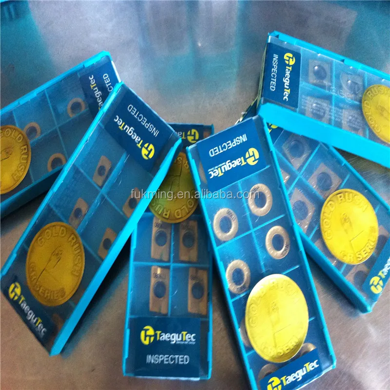 ORIGINAL TAEGUTEC TUNGSTEN CARBIDE INSERTS TDXU
