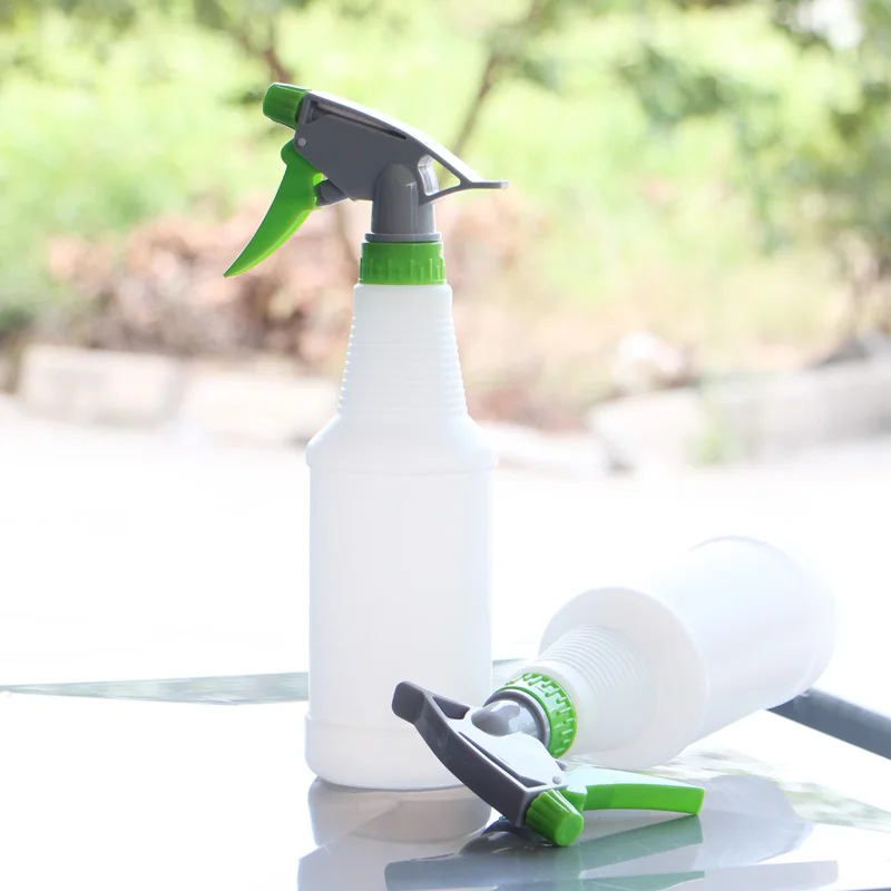 ISSA multifunctional Plastic 500ml Refillable portable Green water spray bottle