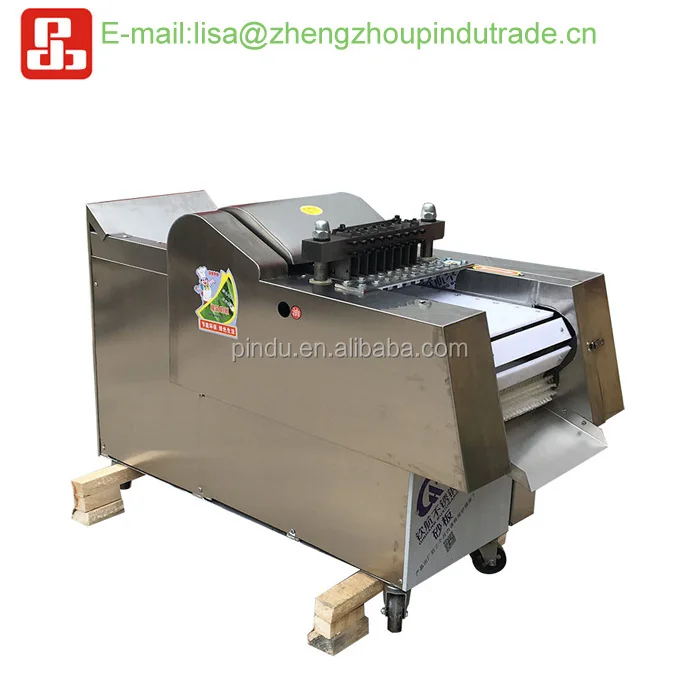 commercial automatic frozen fish meat beef dicer cubing cutting machine