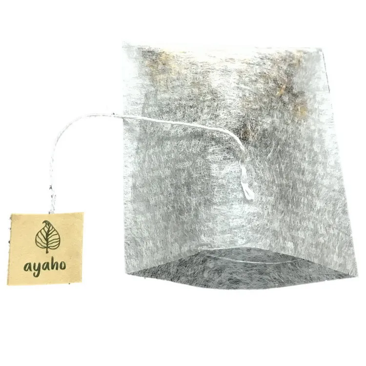 50000 Pcs Custom Made Your Logo Empty Pyramid Pla Biodegradable Corn Fiber Empty Tea Bag