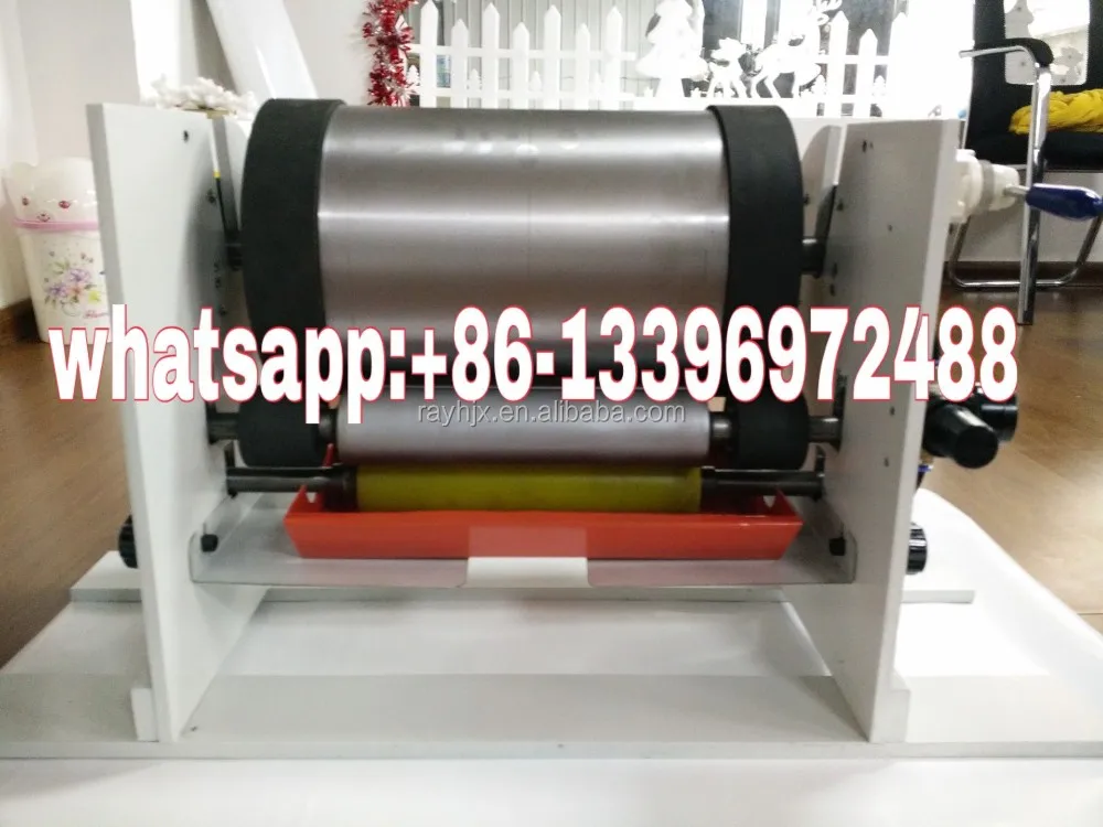 on line printer with film blowing machine