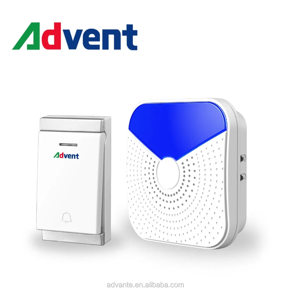 Advent door bell chime 32 rings smart digital decorative wireless doorbell