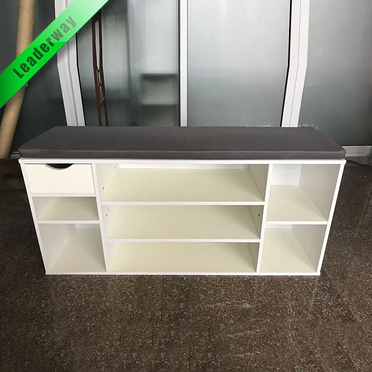 Chang Room  wooden shoe cabinet  storage  organizer bench