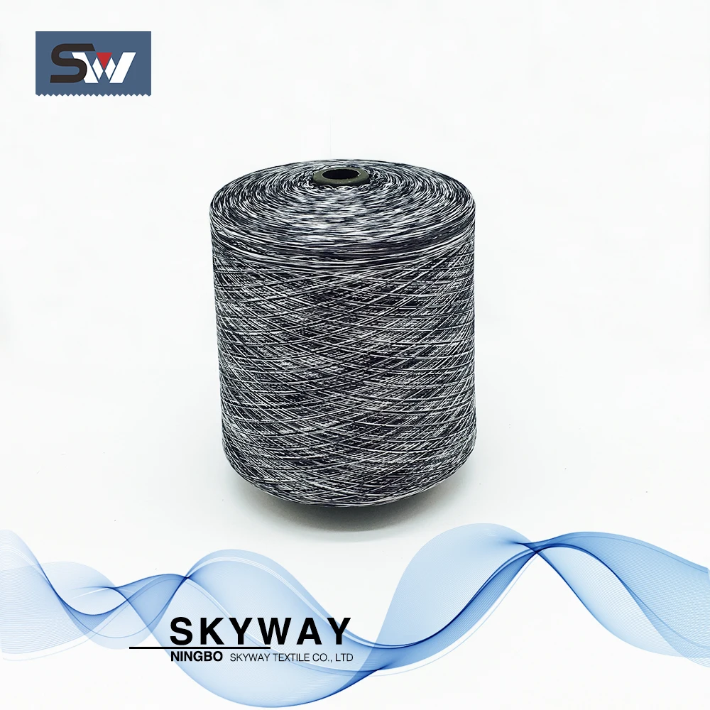 Yoga sports bras polyester spaced dyed yarn 150D 300D