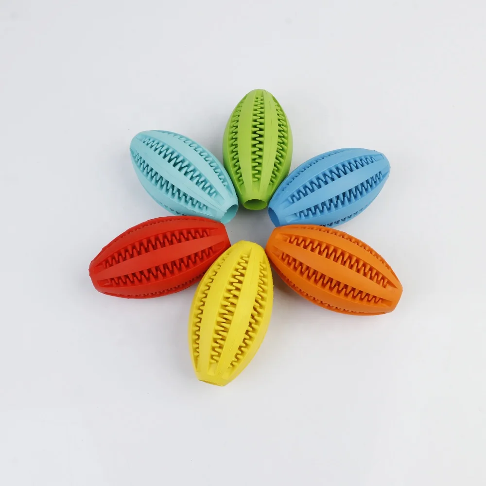 Лидер продаж, жевательный мяч для питомцев, жевательный мяч для тренировок с красной собакой, мяч-подпрыгиватель из термопластичной резины, игрушечные мячи для домашних животных