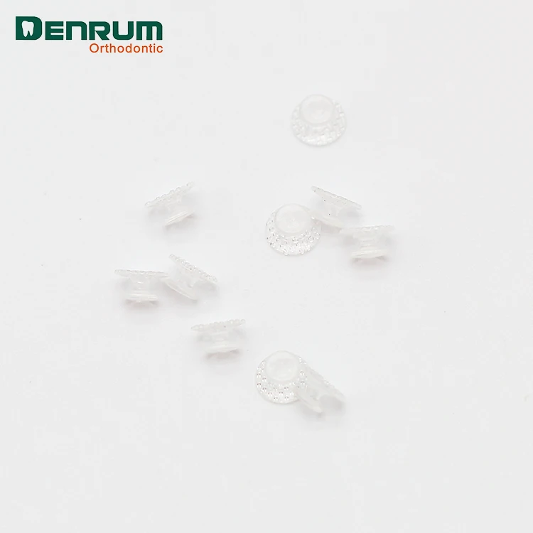 Transparent Dental Cheap Dentist Buttons Orthodontic Composite Lingual Button