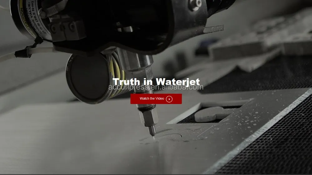 Аккуратный станок с ЧПУ для струйной резки стали