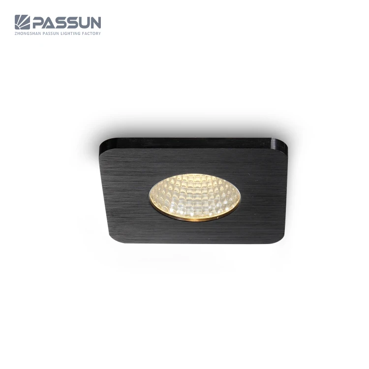 Contemporary recessed mounted Zhongshan Passun led downlights 5w aluminum