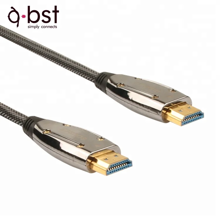 Ultra Slim Active Optic Fiber High Speed HDMI 2.0 HD 4K 60hz Cable with HDMI Approved
