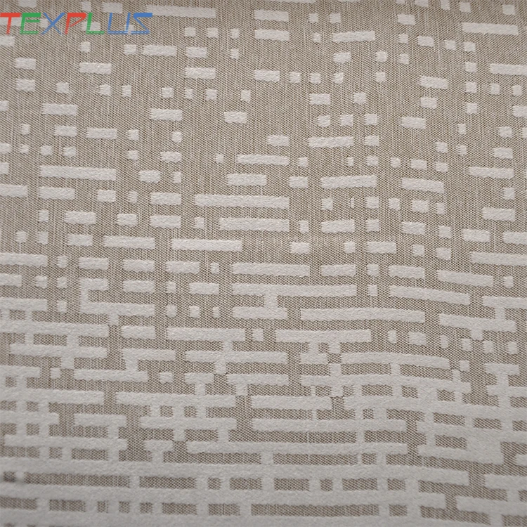 latest fashionable 100%polyester jacquard curtain fabric for bedroom