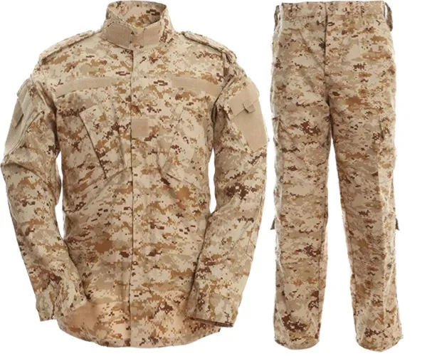 Цифровая пустынная камуфляжная армейская боевая униформа Мужская Военная тактическая одежда брюки для продажи
