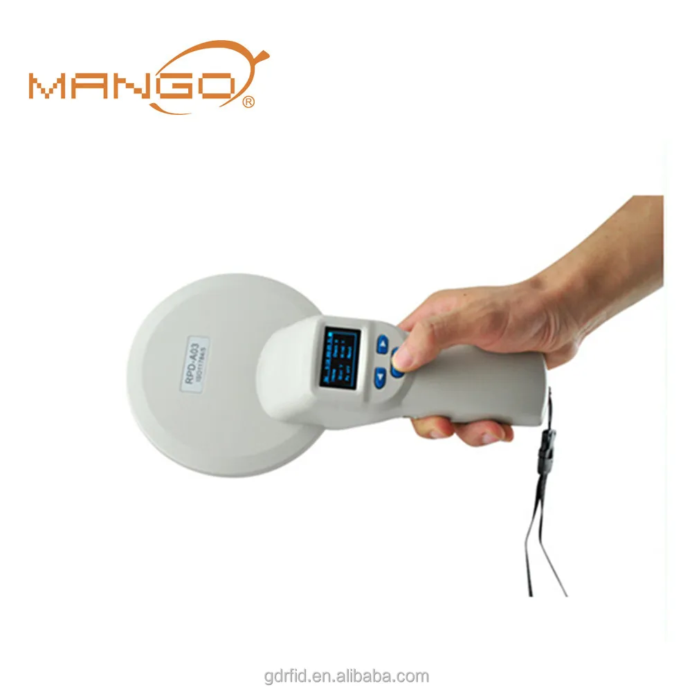 EMID,FDX-B(ISO11784/85) rfid handheld reader animal microchip scanner