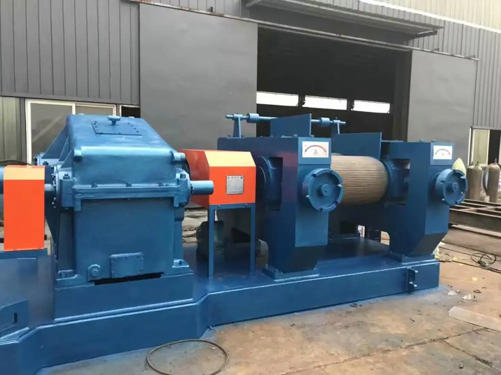 XKP-400/450/560 дробилка с пункта розничного сбыта на резиновой крошки пиролиза отходов шин для дробления резиновых изделий перед загрузкой