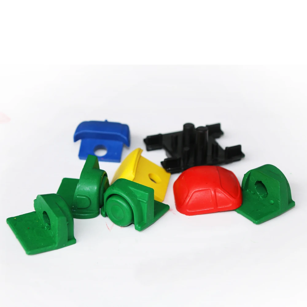 7 pieces 3D Car puzzle crayons for kids party favors