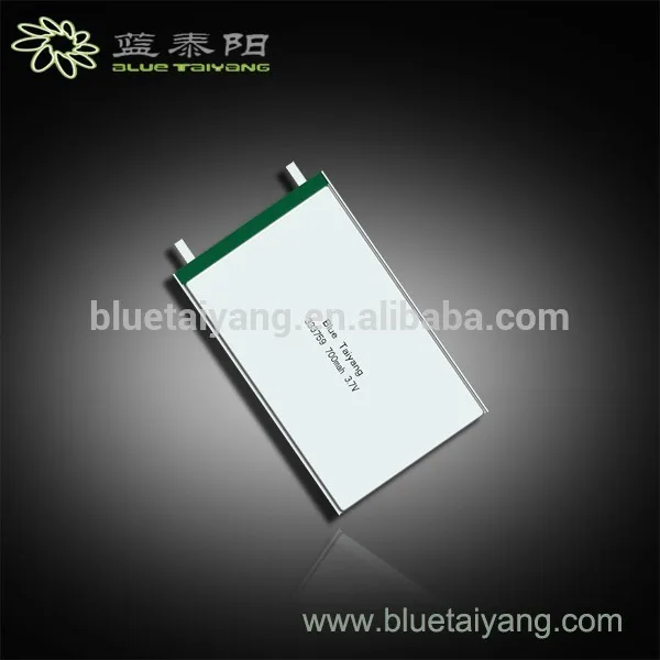 Ультратонкий литий-полимерный аккумулятор 700 мАч 3.7 В 333759