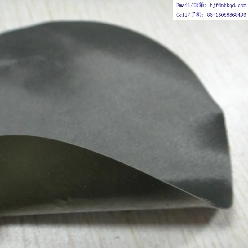 One Side Rubber Coated Textiles 210D Nylon