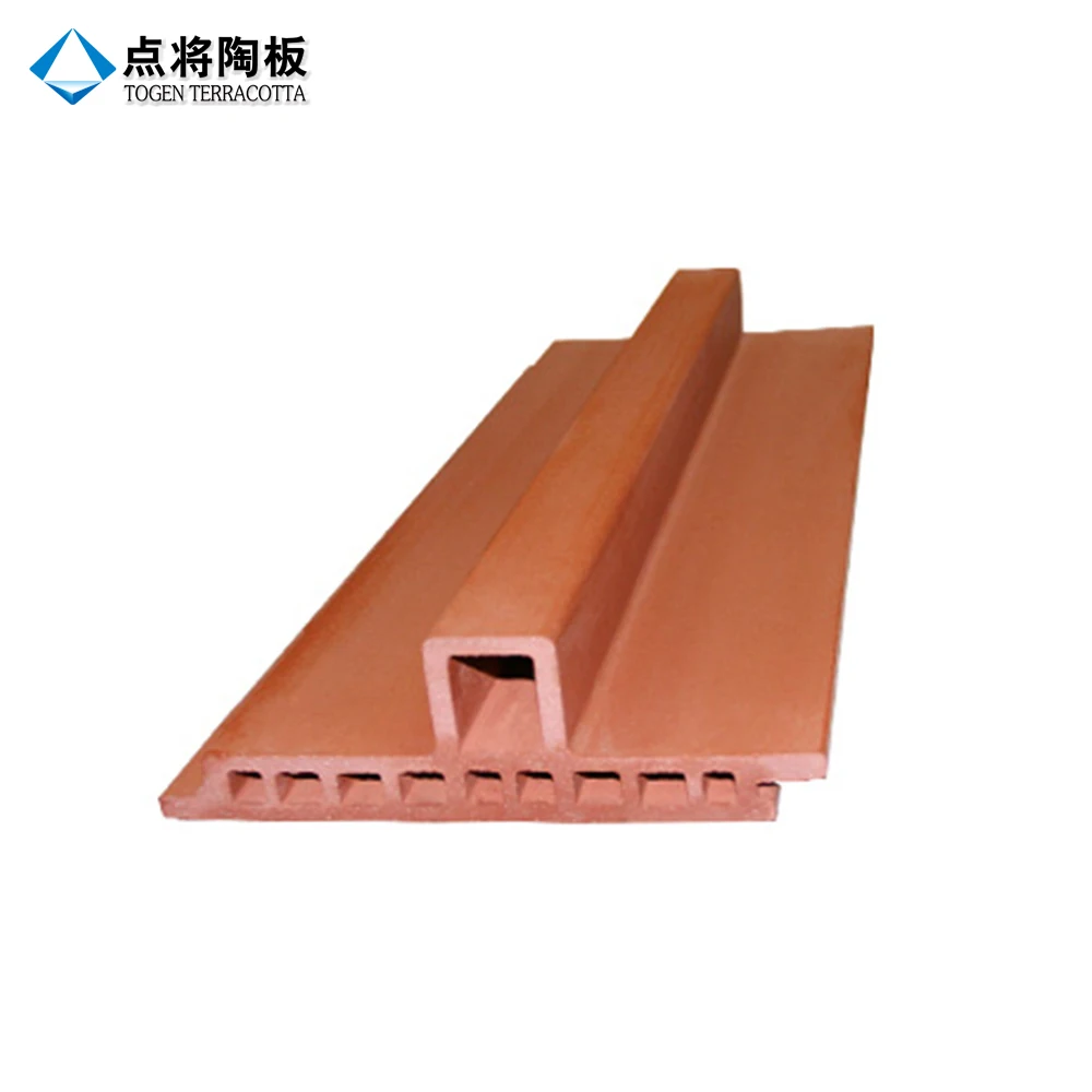 Customized curtain wall price terracotta facade panel building decoration