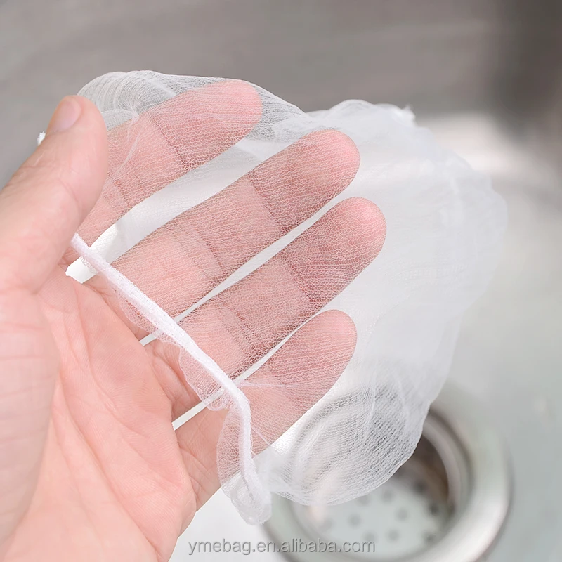 Chinese manufacture small rubbish catching kitchen mesh drain netting for promotion