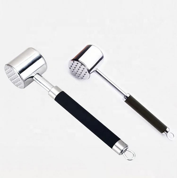 Stainless Steel Dual-Sided Tool for Tenderizing, Flattening & Pounding Meat Tenderizer Mallet /Meat Hammer / meat Pounder