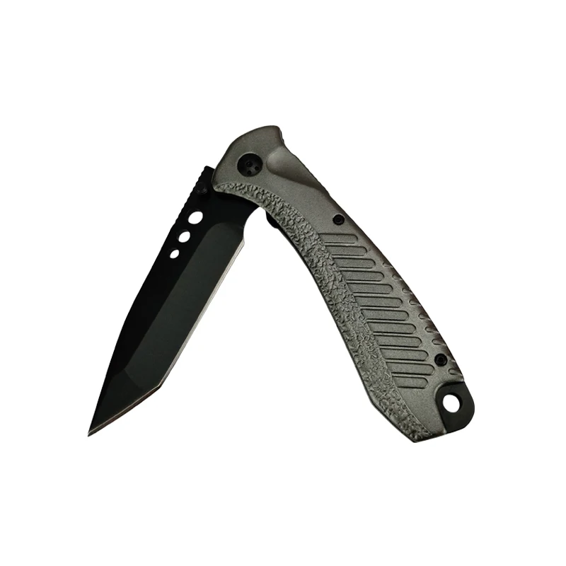 Stainless steel knife with blade lock best mens pocket jungle king combat knife