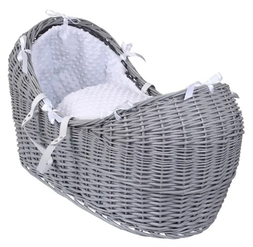 
new product baby wicker moses basket 