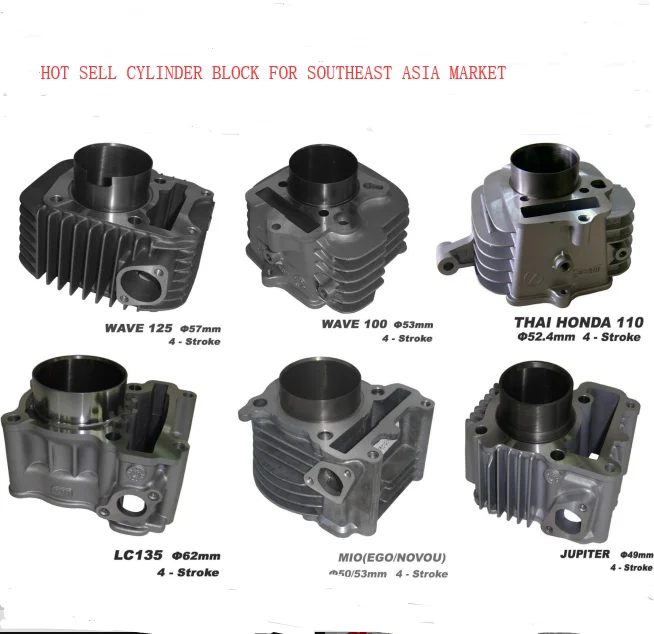 High performance motorcycle cylinder block kit for smash 110