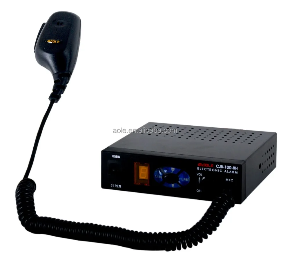 
12v electronic siren police alarm siren for car 