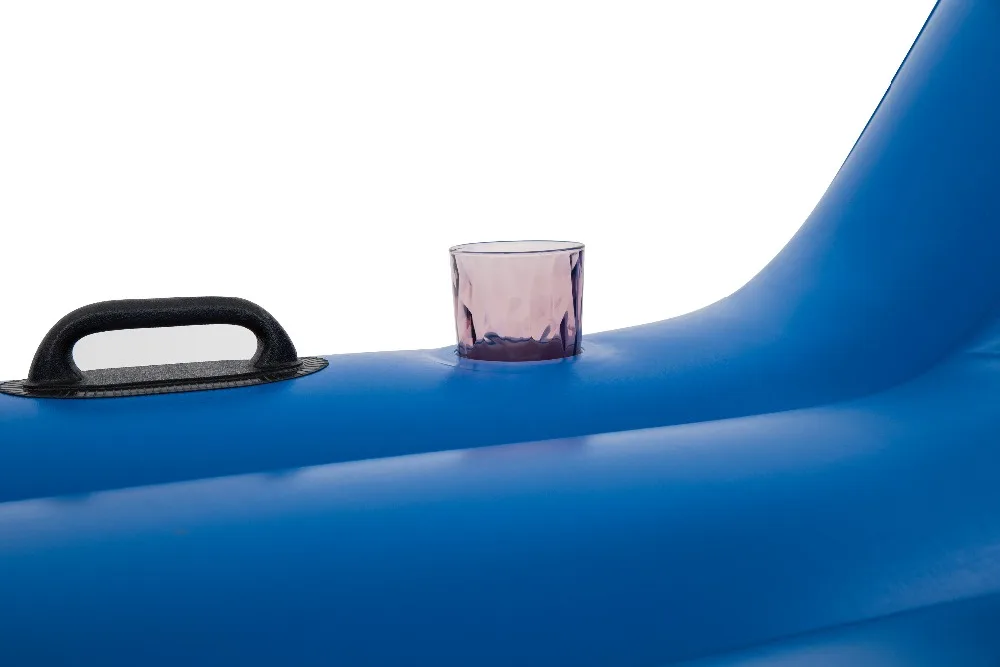 New product Bestway 43134 inflatable 4 person lounge mattress pool float with sun shade