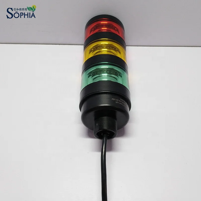 Светодиодная сигнальная башня София 12 В IP67