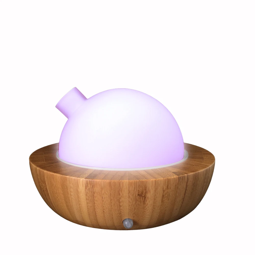 SOICARE 100ml Popular Design Bamboo Glass Essential Oil Aroma Diffuser Humidifier for Gift