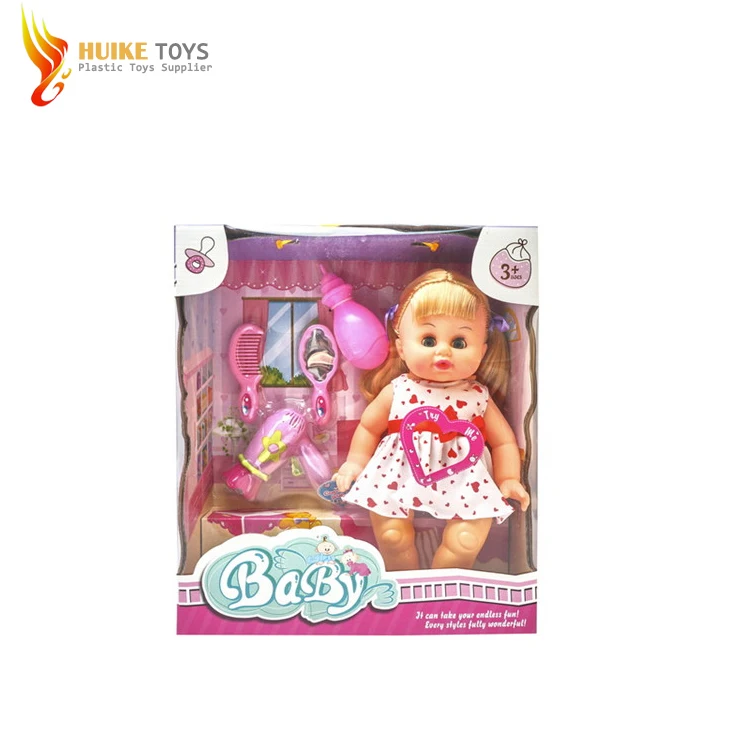 14 inch lifelike Vinyl reborn baby doll toy for kids