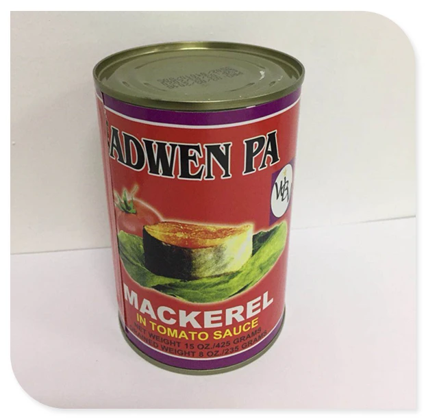 
hot sale canned mackerel fish from china 