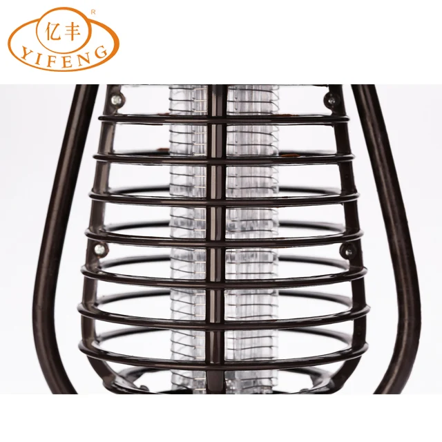 YF-159 солнечная батарея перезаряжаемая лампа для комаров Светодиодная лампа для борьбы с вредителями электрическая лампа для лагеря против комаров 2 в 1 устройство для уничтожения насекомых