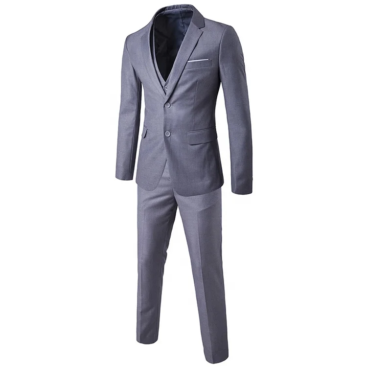 Latest Design Royal Blue Top Brand formal Coat Pant Men Suit