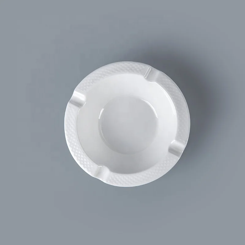 Porcelain tableware Wholesale supplier hot products factory price fashion easy cleaning Star Hotels white bone China dinnerware