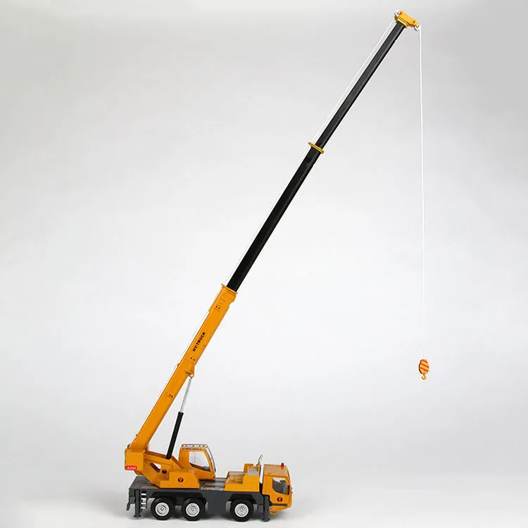 1:50 Free Wheel Diecast Truck-mounted Crane Toy Metal Unisex 220V No Battery 24 Pcs/ctn 3ctns/72pcs Rongheqiang 29*12.5*13.7 *