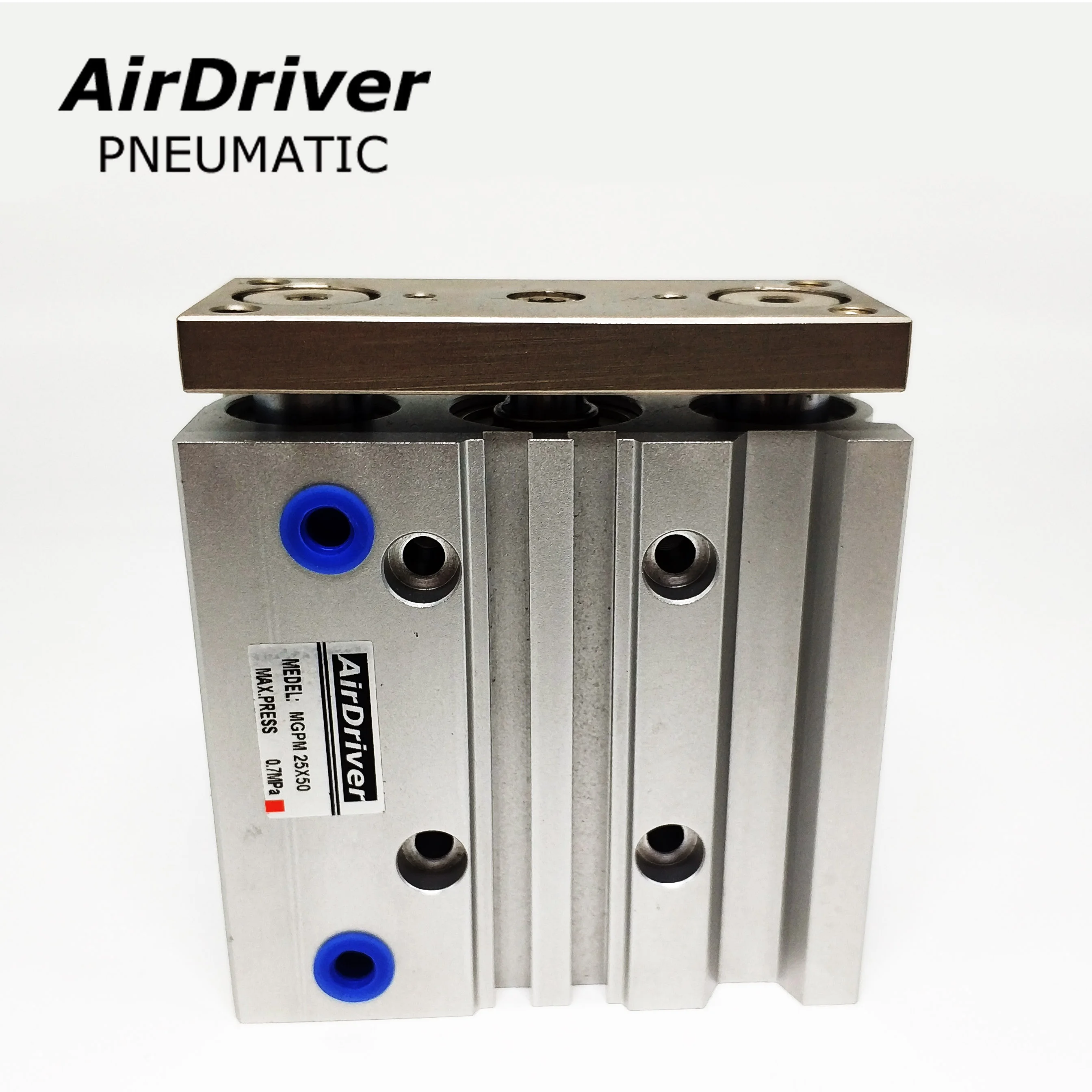Compact Guide Pneumatic Cylinder MGP Series double acting Air Cylinder