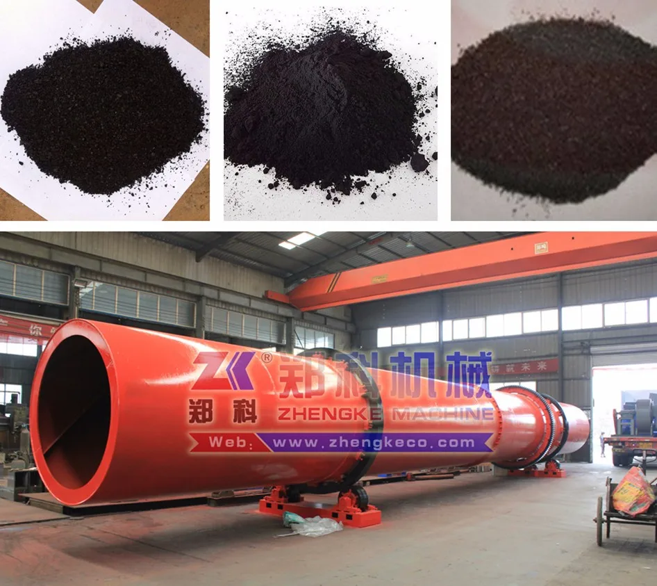 Chicken manure rotary dryer equipment machine