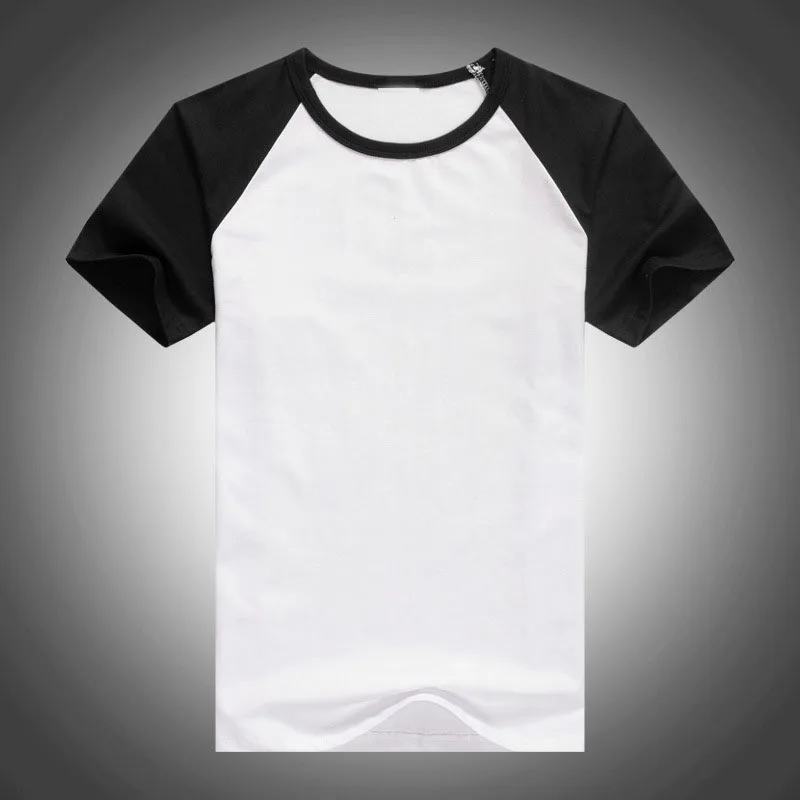 OEM blank men short sleeve plain no brand custom plain white t shirts
