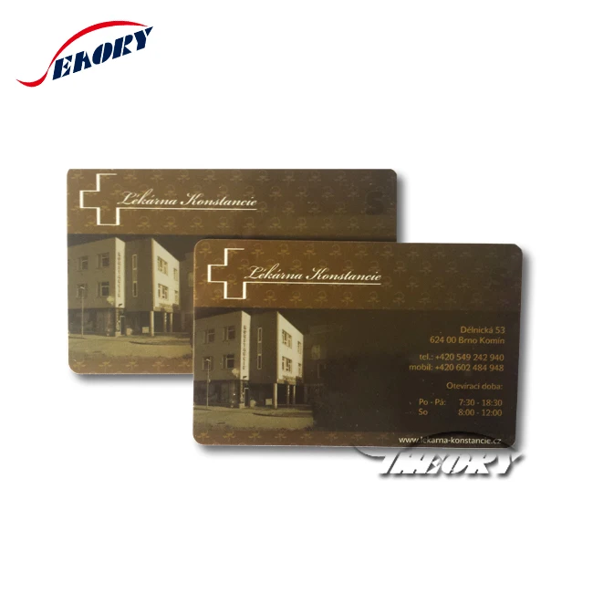 Seaory Credit visa master contact smart card CR80 printable inkjet